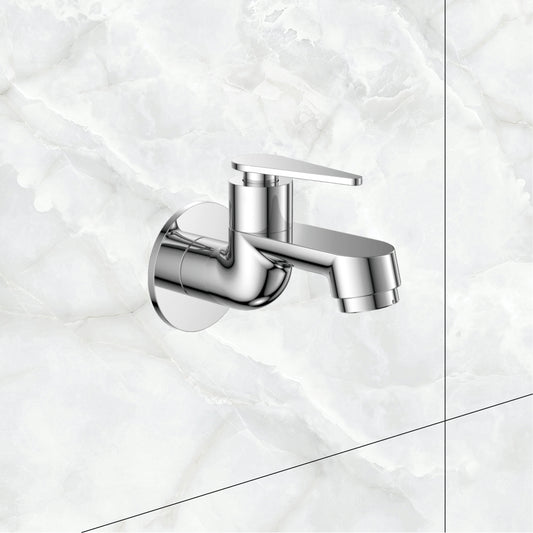 Watertap Viva Bib Cock With Wall Flange |Bib Tap Crome Finish |Bib cock| watertap