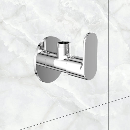 Watertap Origa Angular Stop Cock With Wall Flange | Angle Tap Crome Finish | Angluar Stop cock|Angle Cock| watertap