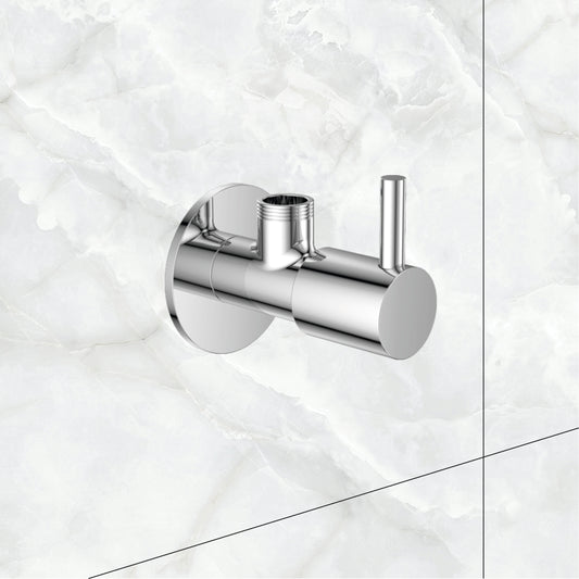 Watertap Turbo Angular Stop Cock With Wall Flange | Angle Tap Crome Finish | Angluar Stop cock|Angle Cock| watertap