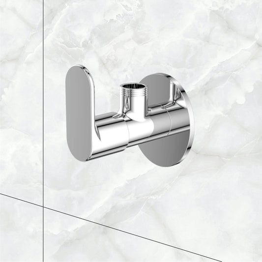 Watertap Origa Angular Stop Cock With Wall Flange | Angle Tap Crome Finish | Angluar Stop cock|Angle Cock| watertap